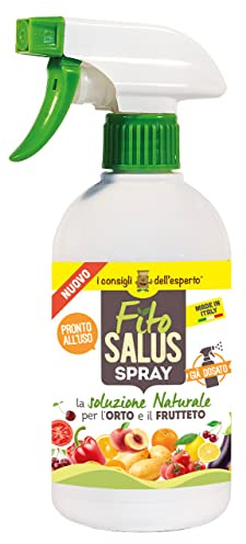 I Consigli dell'esperto- FITO SALUS Tripla Azione -Spray Naturale Anti-Insetti, Funghi e Acari - Protezione Vegetale per Piante e Fiori