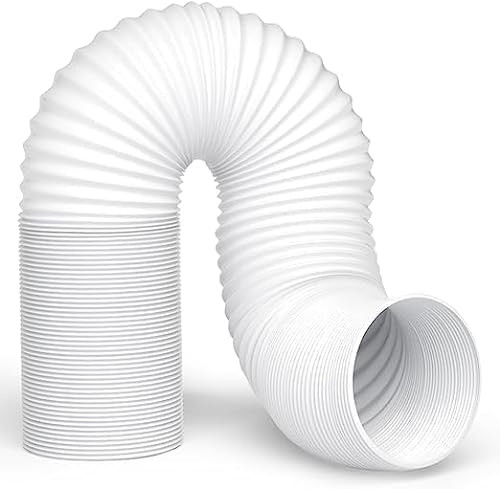 Qcwwy Piezas de Repuesto de Tubo de Manguera de Escape de Aire Acondicionado Flexible Universal Portátil Accesorios de Piezas de Aire Acondicionado(Diameter 13cm*2M)