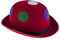 Karneval Klamotten Melone Clown groß rot