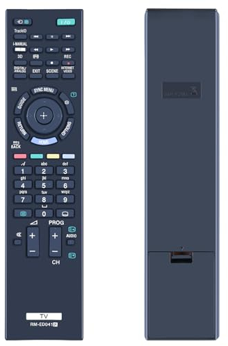 GOUYESHO Telecomando di ricambio RM-ED041 per Sony Bravia TV SA-WS350 KDL-32RD433 KDL-40RD453 KDL-46EX729 KDL-46R473A KDL-40R455C KDL-40NX720 KDL-40EX727 KDL-40R470A KDL-46EX728 per telecomando Sony