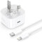 iPhone Fast Charger [MFi Certified] 20W USB C Fast Charging Plug and 2M Cable Power Delivery 3.0 UK Power Adapter USB-C Mains Charge Compatible with iPhone 14/13/12/11 Pro Max/X/XS Max/XR/8/7, iPad