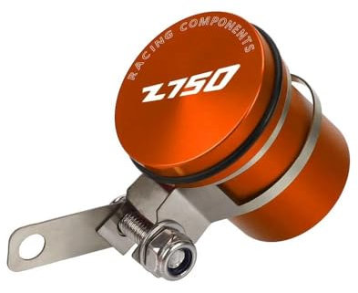 Vaschetta Olio Freni Coppa Olio Per KA&WASAKI Z750 Z750 Z750 2005-2012 Accessorio Universale In Alluminio Per Motocicletta Serbatoio Liquido Freni Serbatoio Frizione Coppa Fluido Olio(arancia)