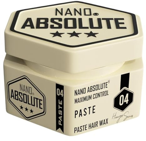 Nano Absolute Matte Hair Wax 140ml | Haarwachs | Haar Styling Wachs | Haargel | Gel Wax | haar wax herren | barbershop Hair Styling (140ml, 04- Paste)