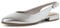 MARCO TOZZI Damen Pumps Leder Slingback mandelförmige Spitze 2-29408-42, Größe:38 EU, Farbe:Silber
