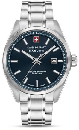 Swiss Military Hanowa SMWGH0004103 Herrenuhr Pioneer Edelstahlband Saphirglas