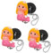 SHINEOFI 3 Stück Meerjungfrau Badewannenstöpsel Ersatz Badewannenstöpsel Badewannenstöpsel Kette Babywanne Wasserstopper Badezimmer Waschbecken Für Badewanne Abflussstöpsel Und