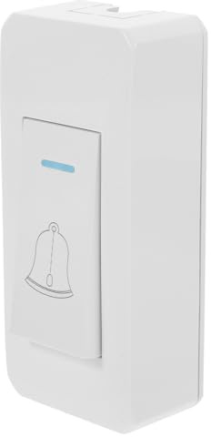 NUOBESTY Interrupteur Sonnette Filaire En Saillie Interrupteur Sonnette Carillon De Filaire Bouton Applique Petite Montage Mural Pour Maison Et Bureau