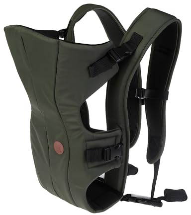 Dreambaby Traveller 3-in-1 Baby Carrier - Hip Friendly Wider Base Design – Use Facing in, Facing Out, or Backpack Style - Lightweight, Breathable Infant Support