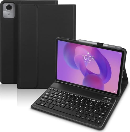 Keyboard Case for Lenovo Idea Tab 11 2025, UK Layout Detachable Bluetooth