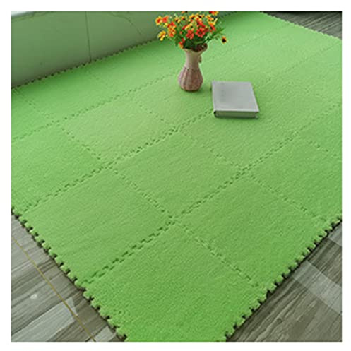 Carreaux de moquette emboîtables, tapis de sol en mousse souple, facile à installer, design puzzle pour la maison et la salle de jeux