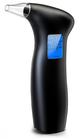 Breathalyzer with LCD Display – Portable Personal Tester for Home or Party Use