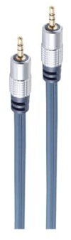 Shiverpeaks® Klinken-Kabel 3,5mm Stereo Kabel, vergoldet, 10m