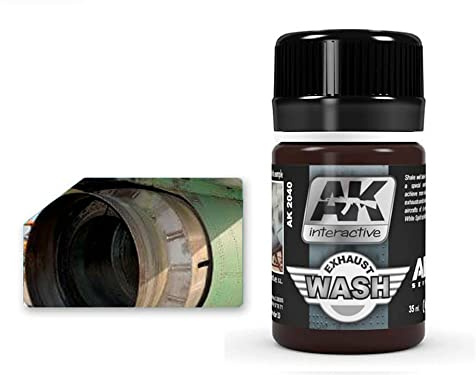 AK-2040 | AK Interactive Weathering: WASH FOR EXHAUST | 35ml