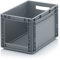 Auer Packaging Euro Sichtlagerkasten 40 x 30 x 27 cm inkl. gratis Zollstock * Eurobehälter mit Fenster