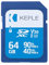 Keple 64GB 32Go SD Memoire Carte de Quick Speed SD SDcarte Compatible avec Nikon Coolpix P340, P530, P600, P610, P900, P310 DSLR Digital Kamera | 64GB klasse Classe 10 UHS-1 U1 SDXC Card