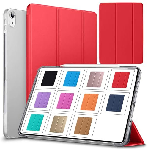 DuraSafe Cases Cover posteriore rigida per Smart PC iPad Air 5 2022 / Air 4 2020 10,9 pollici [Air 4a Air 5a generazione] A2316 A2324 A2589 A2591 MYFQ2LL/A MYFM2LL/A MYFR2LL/A MM9E3LL/A Trifold Smart