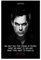 Dexter TV-Serie Poster Dexter Morgan Zitate 0 Leinwand Wandkunst Dekor Druck Bild Gemälde für Wohnzimmer Schlafzimmer Dekoration ungerahmt: 30 x 45 cm