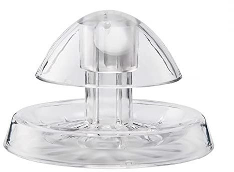 DONGKER Schneckenfalle Aquarium, Transparent Aquarien Schneckenfänger, 6cm/8cm Durchmesser, Kunststoff Snail Catcher Trap für Aquarium Pflanzen Planarian Leech Pest Catch