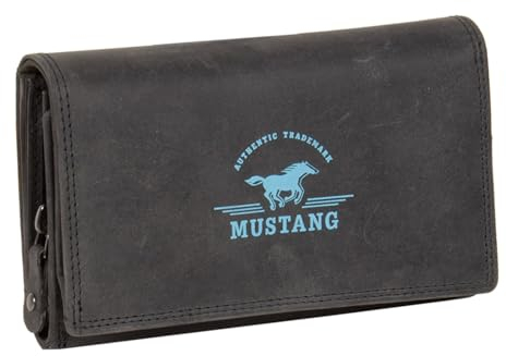 MUSTANG Tampa Wallet Opening Flap Black