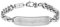 DIESEL Herrenarmband Schmuckplatte Edelstahl, DX1405040