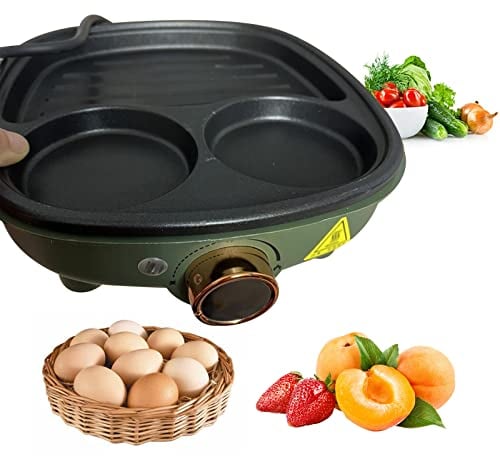 700W Sous Vide Style Family Size Egg Bite Maker Non Stick, Cool Touch Handles, Make 30% Bigger Omelettes, for Breakfast Bites, Sandwiches, Healthy Snacks or Desserts, Keto & Paleo Friendly,Green