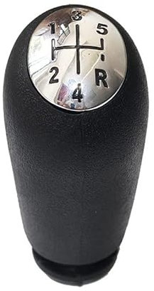 Pomo Palanca de Cambios Para Dacia, Para Dokker, Para Sandero, Perilla De Cambio De Marchas, Cubierta Palanca Cambios, Palanca De Cambios, Perilla De Palanca De Cambios pomo coche (Size : 5 speed pla