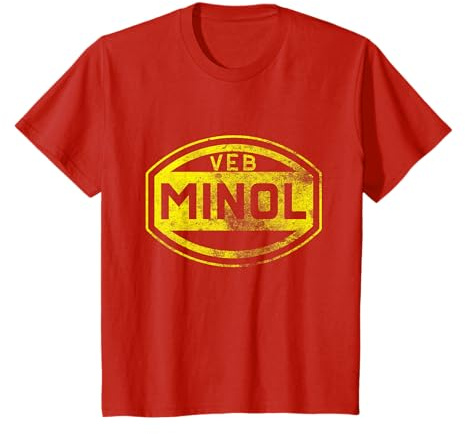 MINOL - YELLOW LETTERS - GRUNGE & STONEWASHED EFFECT T-Shirt