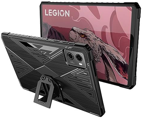 GIOPUEY Hülle für Lenovo Legion Tab/Y700 2023, Weiche TPU-Rückschale, Ultra-schlank, Anti-Vibration und Anti-Rutsch, Keine sperrigen - Schwarz