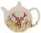 Melamin Teebeutel Tidy Rest Abtropfschale Teller Highland Hirsch Tier Natur Druck