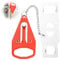 KOMUNJ Door lock, security locks, door jammer, portable door lock, safety travel, lockdown, for extra security and privacy, perfect for travel, hotel, home, home