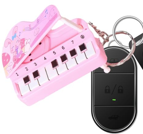 Musik-Schlüsselanhänger, Klavier-Schlüsselanhänger, Klavierschmuck, Tastatur-Schlüsselanhänger, Musiknoten-Schlüsselanhänger, Musikinstrument, Schlüsselanhänger, Musiker-Schlüsselanhänger