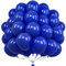 Unisun Marineblaue Luftballons, 50 Stück 12 Zoll Marineblaue Ballons, Dunkelblaue Latex Ballons Für Männer Jungen Geburtstagsfeier Union Jack Babyparty Hochzeit Abschlussfeier Jahrestag Dekorationen