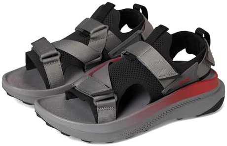 Teva Tenis Aventrail para hombre, Negro/Carbón 1, 45 EU