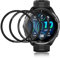 ELYCO [3 Pièces Protection écran Compatible avec Garmin Forerunner 965, Anti-rayures [Installation Facile] Haute Sensibilité, HD TPU Film Flexible de Protection D'écran [Noir]