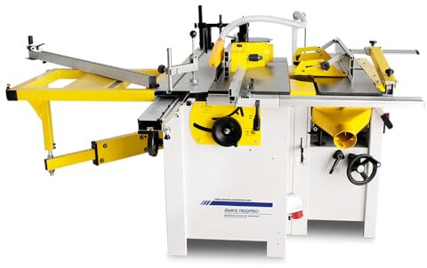 BAMATO Holzbearbeitungsmaschine BMK5-1300PRO 5-in-1 Spiralmesser Kombi 400V