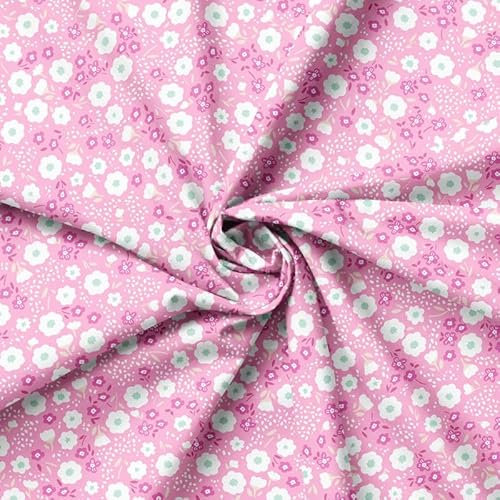 PAWOTEX Bio Jersey stoff meterware Kinder Leichter Jersey stoff mädchen jungen baby Baumwollstoff meterware Stoff meterware jersey zum Nähen von Kleidung 100% Baumwolle Öko-Tex 150cm x 50cm