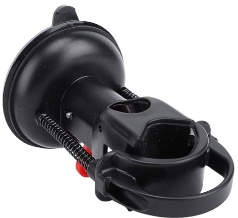 Massager Wall Holder, Massage Wall Mount Vacuum Suction Cup Adjustable Universal Fit Easy To Install Fascia Gun Wall Mount Black