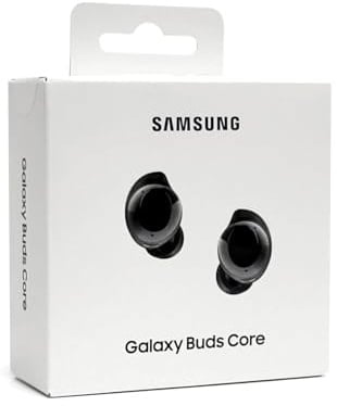 Samsung Galaxy Buds Core SM-R410 (2025) | Stock latinoamericano | Bluetooth 5.4 | Riduzione attiva del rumore | Riproduzione continua di musica fino a 35 h - Nero