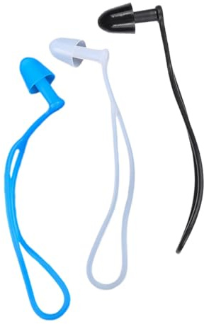 DECORNIJIA 3 Paare Wasserdichte Silikon Ohrstöpsel für Erwachsene Schwimmen Tauchen Surfen Flexible In ear Gehörschutz Ohrenschutz Wiederverwendbar mit Aufbewahrungsbox Bequem und