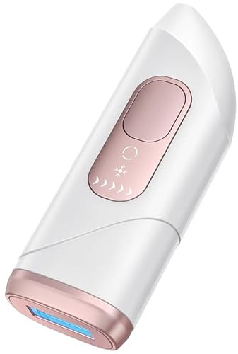 Laser Hair Removal Device, IPL Hair Removal with Ice Cooling Painless, Salon Quality at Home, Lazer Hair Removal for Women, Facial, Bikini, Armpit, Leg, Body, White