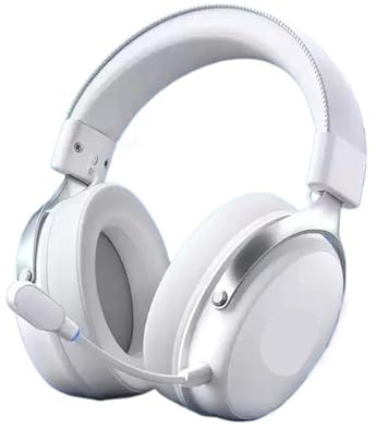 V9 Pro Wireless Bluetooth Headset With Three Mode Microphone Noise Reduction Office And Gaming(V9 Pro silver)