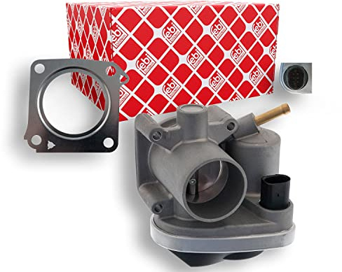 Febi Bilstein 104107 - Drosselklappenstutzen | Kompatibel mit: AUDI A2, SEAT CORDOBA, CORDOBA, CORDOBA Vario, IBIZA II, IBIZA III, INCA, LEON, TOLEDO II, SKODA FABIA I