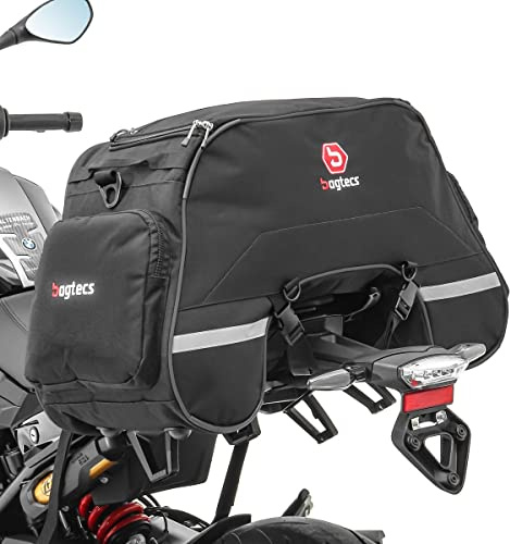 Motorrad Hecktasche Bagtecs CL62 Kompatibel mit Beifahrersitz 62 Liter Volumen schwarz
