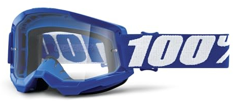 100% STRATA 2 - Transparente blaue Gläser