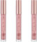 essence what the fake! PLUMPING LIP FILLER, Lipgloss, Nr. 02, Nude, feuchtigkeitsspendend, mit Vitaminen, kühlend, glänzend, vegan, ohne Parfüm, ohne Alkohol, ohne Parabene, 3er Pack (3x4.2ml)