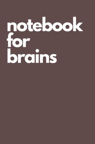 Notebook for Brains