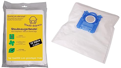 10x Staubsaugerbeutel passend für Adix UN 210 / UN210 Staubsauger I stabiler Adapter aus Kunststoff I mit Mikrofilter