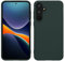 kwmobile Hülle kompatibel mit Samsung Galaxy A55 5G Hülle - weiches TPU Silikon Case - Cover geeignet für kabelloses Laden - Moosgrün
