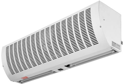 VEVOR 0.9m Commercial Indoor Air Curtain Super Power 2 Speeds 2038m³/h, UL Certified Wall Mounted Air Curtains for Doors, Indoor Over Door Fan with Heavy Duty Limit Switch, Easy-Install Unheated