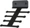 Ronyme Modern Black Iron Gym Equipment Storage Rack 15kg Heavy Duty Wall Mounted Organizer